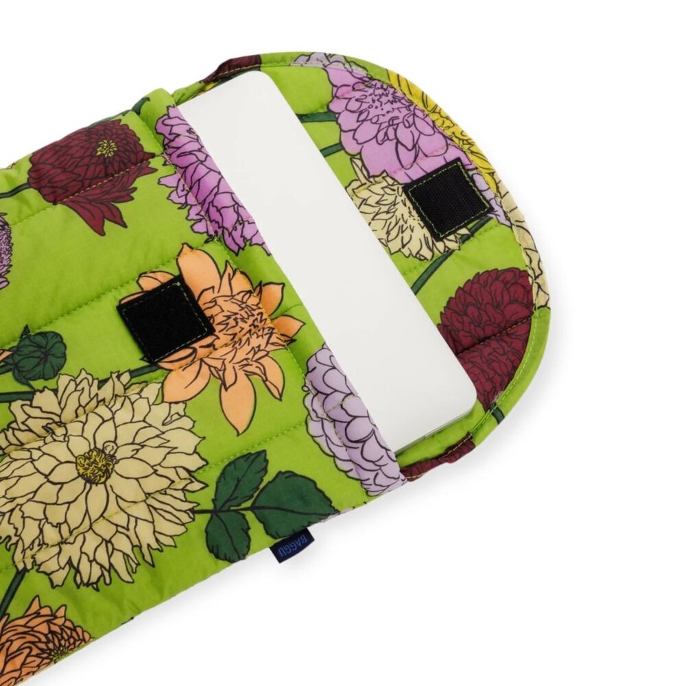 NWT Baggu Puffy Laptop Sleeve 13"/14" - Dahlia - Picture 3 of 4